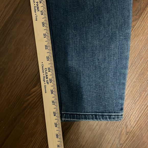 NWT Indigo Blue Denim Skinny Moulant Maternity Jeans Size 1X Plus - Picture 9 of 15